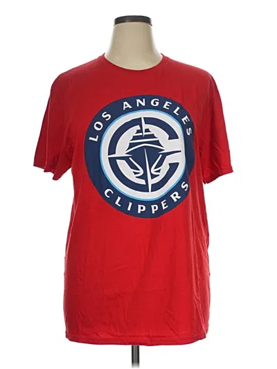 Pre-owned Jerzees Short Sleeve T-shirt In Red