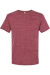 Jerzees Snow Heather Jersey Crew T-shirt In Multi