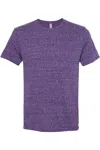 Jerzees Snow Heather Jersey Crew T-shirt In Purple