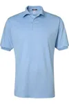 Jerzees Spotshield 50/50 Polo In Blue
