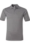 Jerzees Spotshield 50/50 Polo In Gray