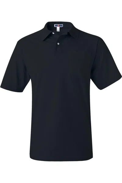 JERZEES SPOTSHIELD 50/50 POLO WITH POCKET
