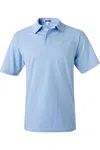 Jerzees Spotshield 50/50 Polo With Pocket In Blue