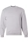 Jerzees Super Sweats Nublend Crewneck Sweatshirt In Grey