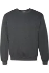 Jerzees Super Sweats Nublend Crewneck Sweatshirt In Grey