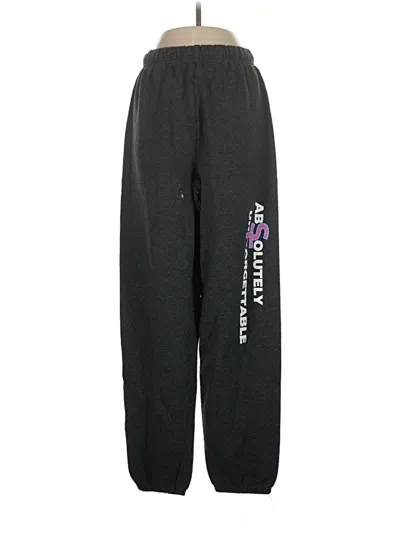 Pre-owned Jerzees Sweatpants In Black