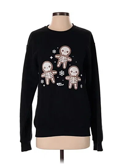 Pre-owned Jerzees Sweatshirt In Black