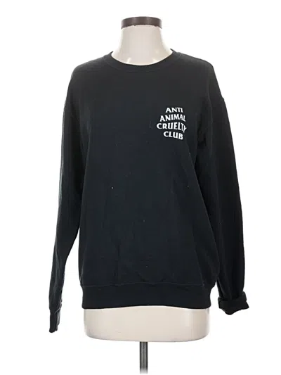 Pre-owned Jerzees Sweatshirt In Black