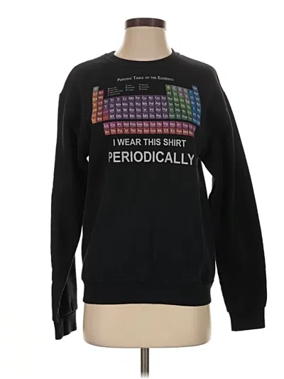 Pre-owned Jerzees Sweatshirt In Black