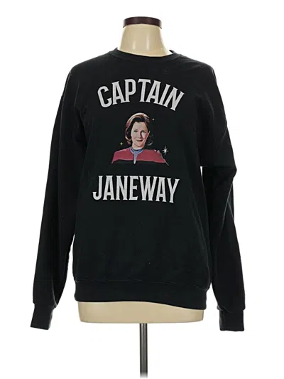 Pre-owned Jerzees Sweatshirt In Black