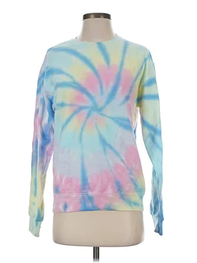 Pre-owned Jerzees Sweatshirt In Blue