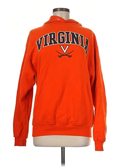 Pre-owned Jerzees Sweatshirt In Orange