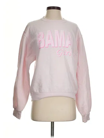 Pre-owned Jerzees Sweatshirt In Pink