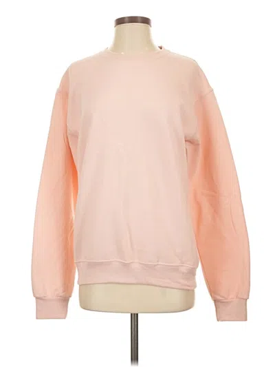 Pre-owned Jerzees Sweatshirt In Pink