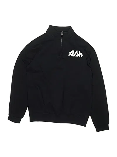Pre-owned Jerzees Kids' Track Jacket In Black