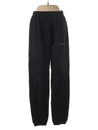Pre-owned Jerzees Track Pants In Black