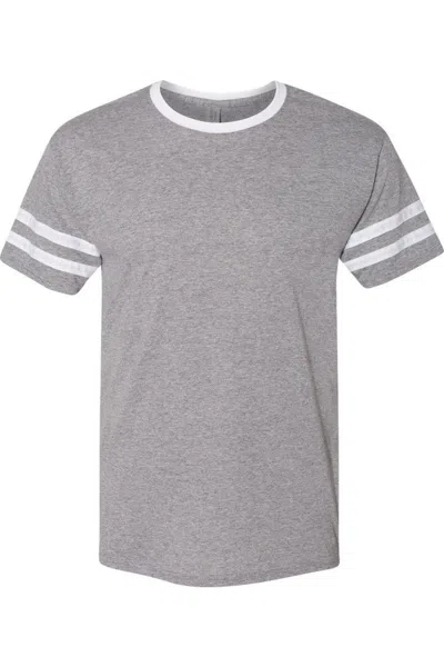 Jerzees Triblend Varsity Ringer T-shirt In Multi