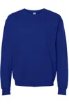 Jerzees Ultimate Cvc Crewneck Sweatshirt In Blue