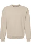 Jerzees Ultimate Cvc Crewneck Sweatshirt In Yellow
