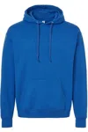 Jerzees Ultimate Cvc Hooded Sweatshirt In Blue