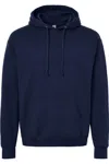 Jerzees Ultimate Cvc Hooded Sweatshirt In Blue
