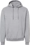 Jerzees Ultimate Cvc Hooded Sweatshirt In Gray