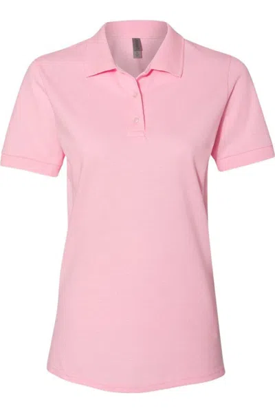 Jerzees Women´s 100% Ringspun Cotton Piqu Polo In Pink