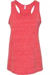 Jerzees Women´s Snow Heather Jersey Racerback Tank Top In Red