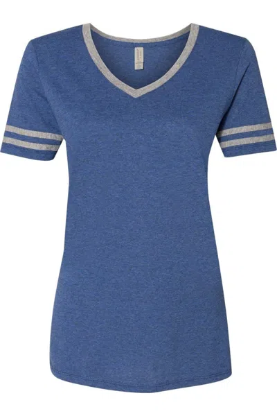 Jerzees Women´s Varsity Triblend V-neck T-shirt In Multi