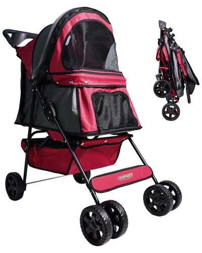 Jespet 36in 4-wheel Dog Stroller