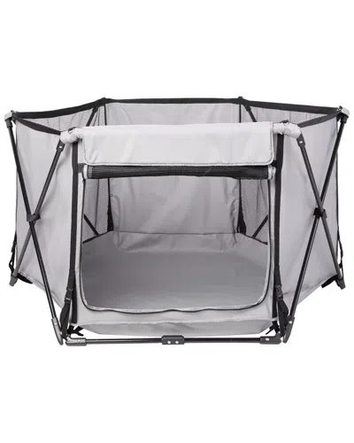 Jespet 50in Deluxe Shade Playpen In Gray