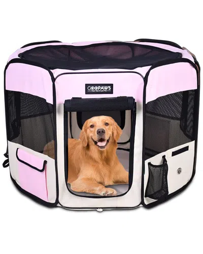 Jespet 61in Soft-sided Dog & Cat Playpen