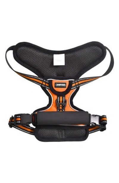 Jespet Goopaws Adjustable Padded Dog Harness In Orange