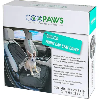 Jespet Quilted Pet Front Car Seat Cover Dog Travel Protection In Multi