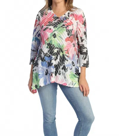 Jess & Jane Friendship Pocket Top In Multi