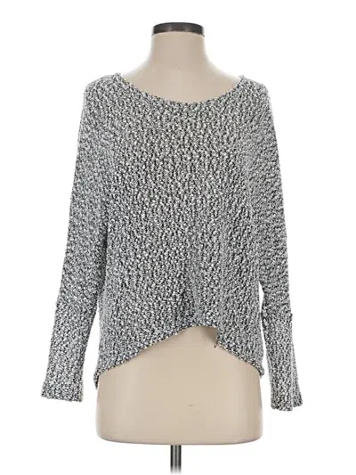 Pre-owned Jess & Jane Pullover Sweater In Gray