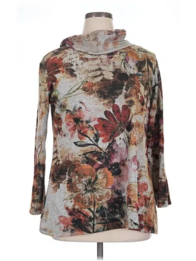Pre-owned Jess & Jane Turtleneck Sweater In Brown
