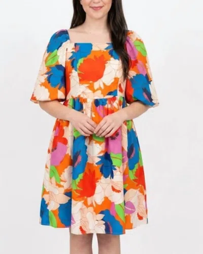 Jess Lea Feel The Heat Dress In Multicolor