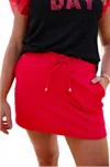 Jess Lea Firecracker Skort In Red In Red