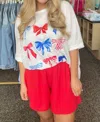 Jess Lea Freedom Found Flouncy Skort In Red