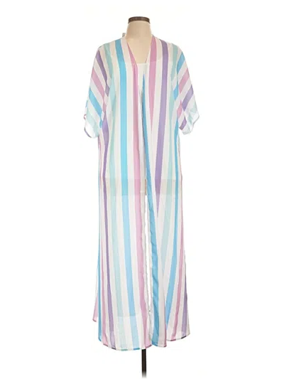 Pre-owned Jess Lea Kimono In Blue