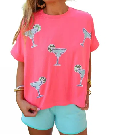 Jess Lea Margarita Tee In Pink