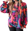 Jess Lea Painted Perfection Top In Multicolor In Multi