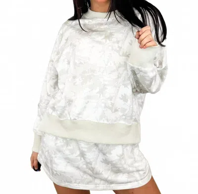 Jess Lea Seeing It Clearer High-rise Skort Set In Ivory In White