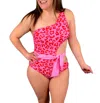 Jess Lea Sunkissed Leopard Swimsuit In Pink In Pink