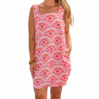 Jess Lea Sunlit Blossoms Sleeveless Dress In Pink