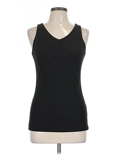 Pre-owned Jess Lea Tank Top Black Halter Neckline Tops