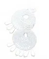 Jess Lea Women's Beaded Drop Earrings In White In White