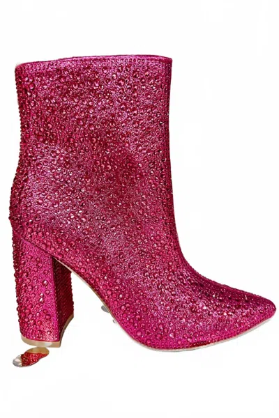 Jess Lea Women's Dolly Booties In Pink