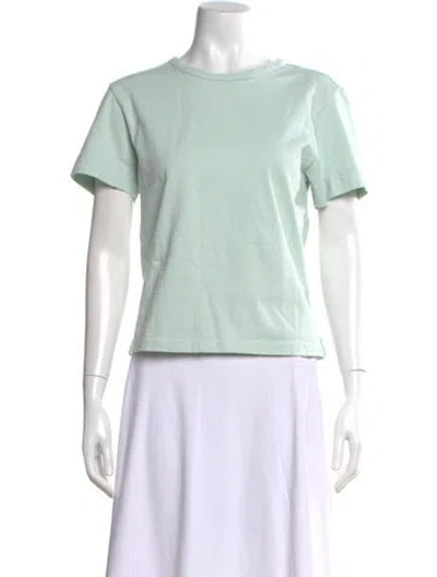 Pre-owned Jesse Kamm Crew Neck Short Sleeve T-shirt In Green